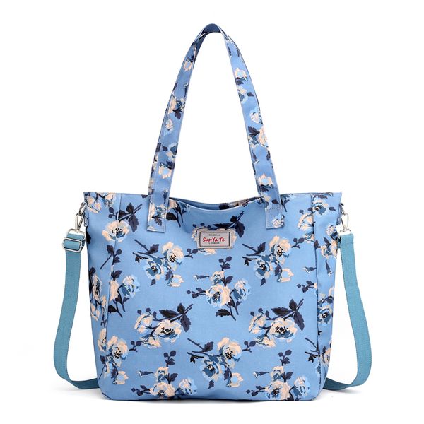 

2021 fashion big tote size ladies flower print shoulder messenger female purse 247k