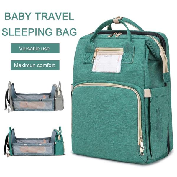 

детские пеленки сумка рюкзак кровать шпаргалки младенца спальный мешок для путешествия кровать пеленок pad на складе dropshipping