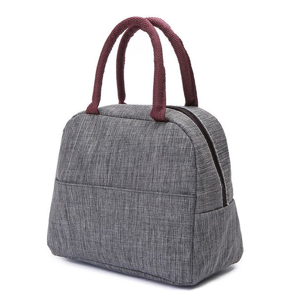 

new men's and women's portable solid color handbag 5 colors gray red pink blue business cotton soft plainmhtz46