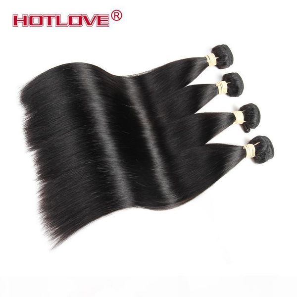 

indian virgin human hair straight closure with 4 bundle unprocessed indian straight weaving natural black ove vendors products grade 8a, Black;brown