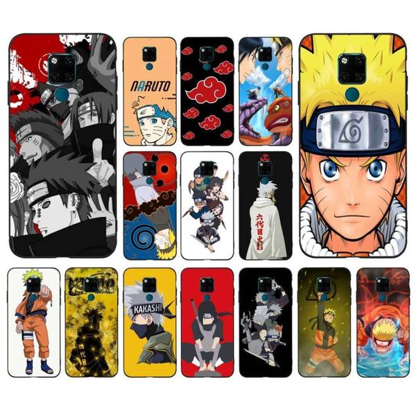 

huawei mate 10 20 lite pro x honor game y6 5 7 9 prime 2019 mobile case, animation fashion, naruto assists kakashi
