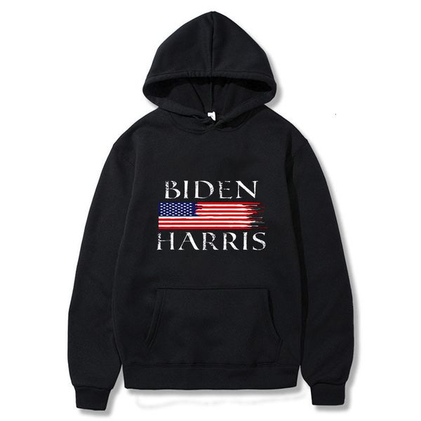 

2021biden democratic party campaign hoodie us presidential election campaign biden harris election sweater, Black