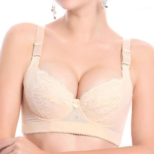 

cyhwr new fashion women push up lace b c d e f cup bra brassiere ambrielle cotton underwear skin black color1, Red;black