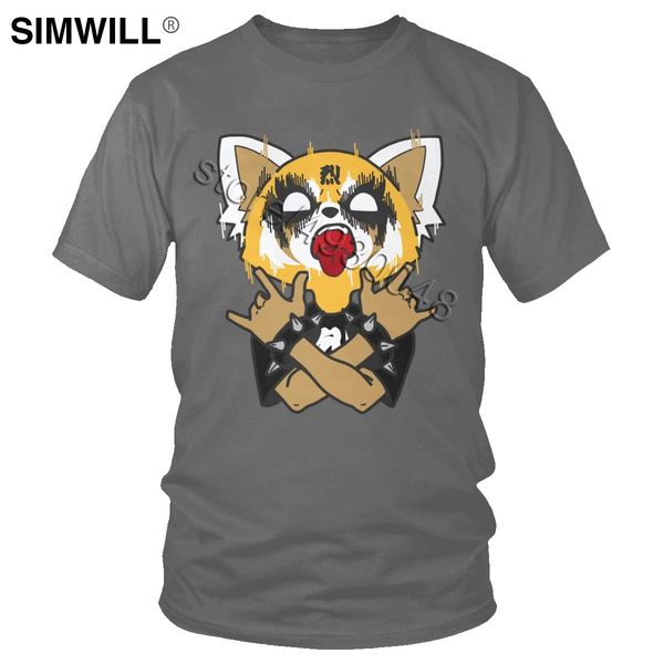 

death metal aggretsuko aggressive retsuko japan anime ga tee short sleeves graphic handsome tshirt hooded sweatshirt hoodie men t shirt