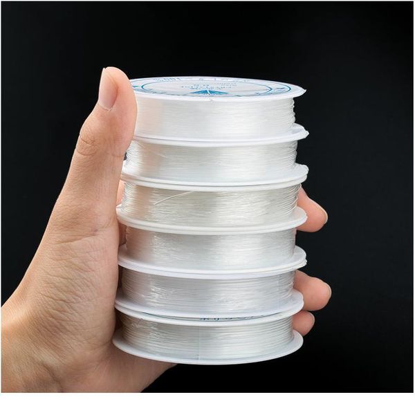 

0.4-1mm stretch elastic crystal line transparent beading rope string cord/thread diy handmade bracelet&necklace accessories 0.4 jllhyx