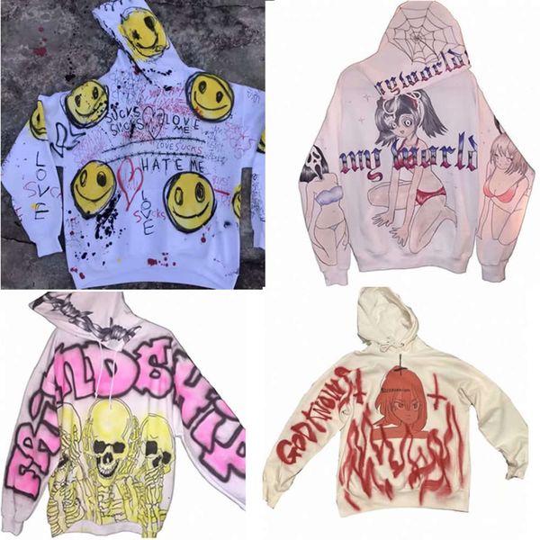 

aesthetic y2k vintage harajuku hip hop street gothic dark black hoodie punk