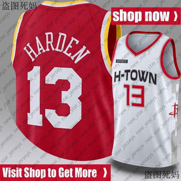 

houston rockets jersey james 13 harden jersey russell 0 westbrook jerseys hakeem 34 olajuwon basketball jersey, Black;red