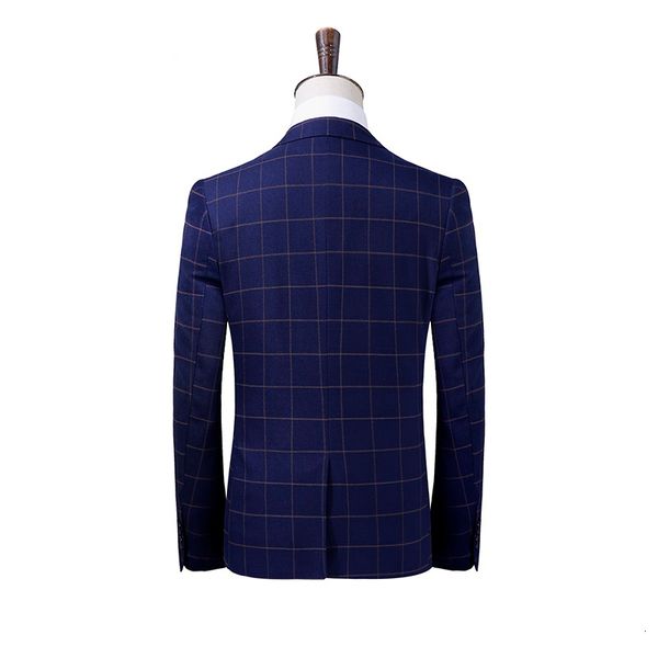 

2021 Male Quality Blue Men's Dress Size S-xxxl Wedding Suits Men AI5M, White;black