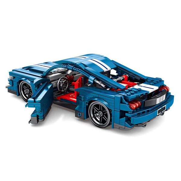 

sembo 737pcs city mechanical pull back super sport car building blocks technic racing car function brick toys for children gift bbyyzv