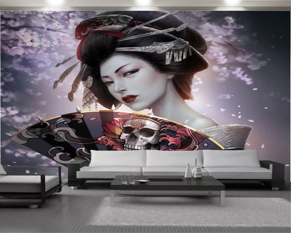 

3d спальня обои сексуальный костюм красоты персонаж обои hd превосходные украшения интерьера современные 3d обои