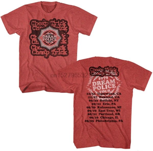

trick t-shirt new 79 dream tour 2 sided tee mens red heather sm - 5xl sport hooded sweatshirt hoodie