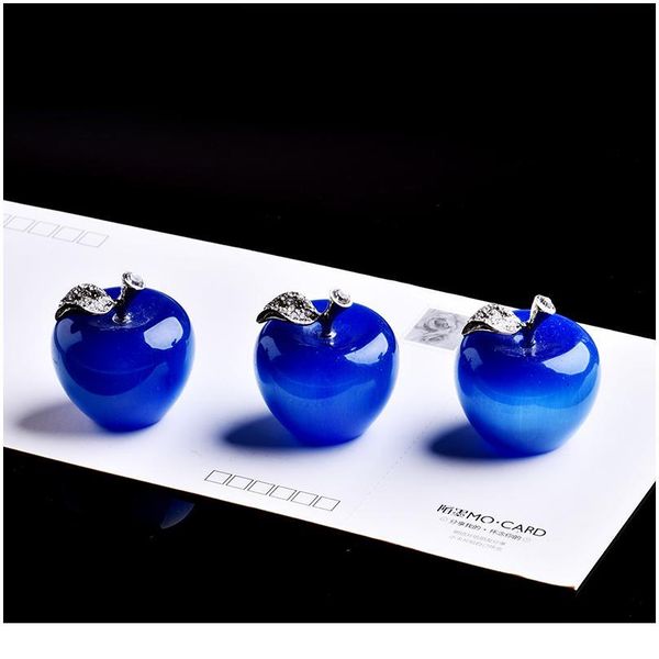 

1pc natural crystal mineral ornaments cat's eye crystal home decoration study room decoration christmas qylaui, Black