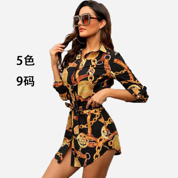 

1011 new large size drs swing fat mm women's shirt skirt, Black;gray