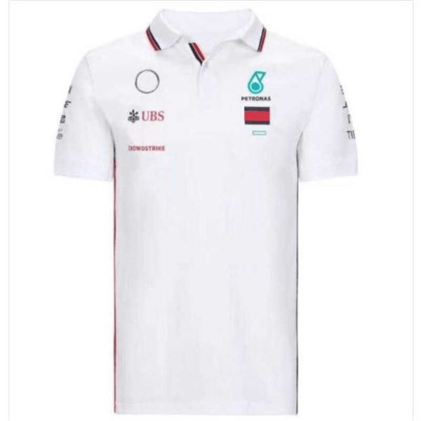 

luxury petronas designer men's t shirts mercedes amg f1 formula one racing polos women casual short sleeve t-shirts benz polo lewis ham, White;black
