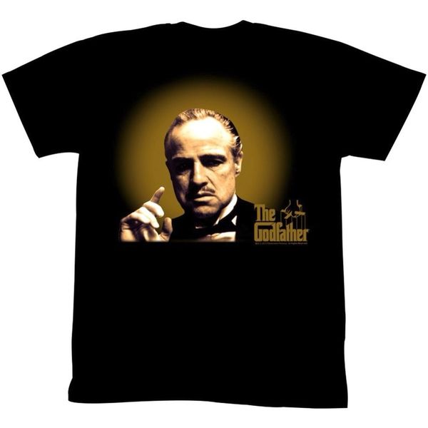 

sport brand new 2019 summer mens short official godfather don corleone glowing halo men's t-shirt cute t shirts