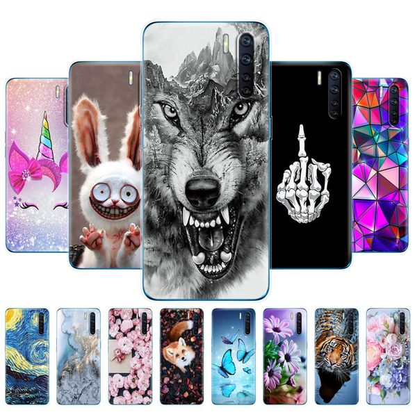 

3ew2qa91 6.4" silicon soft tpu phone cover for oppo a 91 capas oppoa91 back case cph2001 cph2021 funda shell bumper