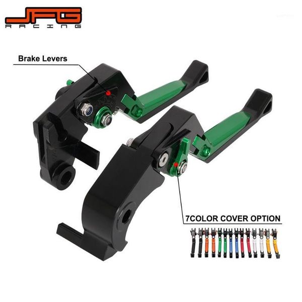 

motorcycle cnc adjustable folding extendable brake clutch levers for ninja 1000 z1000sx z1000 z750r zx6r zx636 zx10r1