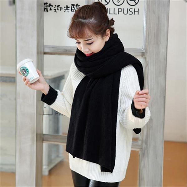 

зима женщина шерсть шарф женщина кашемир шарфы широкие решетки длинной шаль wrap черный, Blue;gray