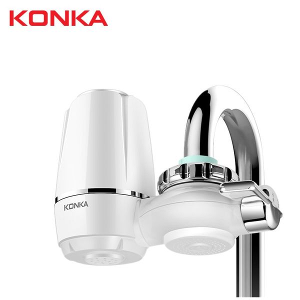 

konka tap water purifier kitchen faucet washable ceramic percolator water filter filtro rust bacteria removal replacement filter