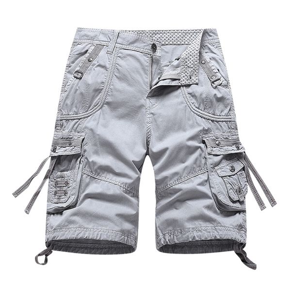 Carga shorts homens camuflagem verão venda algodão casual roupas ao ar livre militar 220301