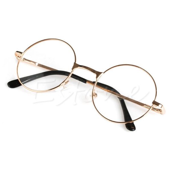 

newretro unisex круглый дальнозоркостью reading glasses металлический каркас личность eyeglass 3