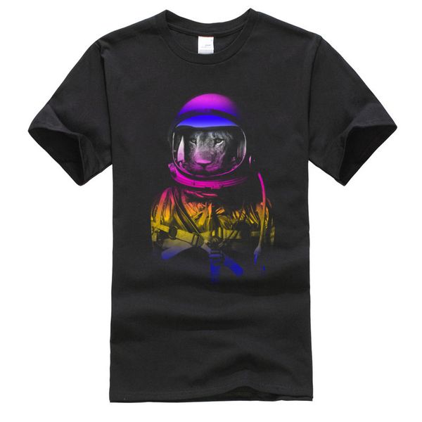 

spaceman space lion custom short sleeve & ostern day round collar pure cotton men hoodie designers t shirts sweatshirt
