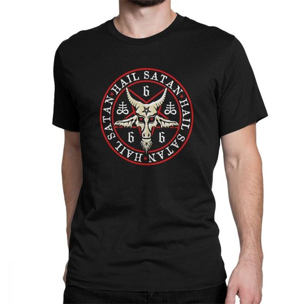 

men hail satan baphomet t shirts occult pentagram for male t shirt tees short sleeve plus size sport hooded sweatshirt hoodie