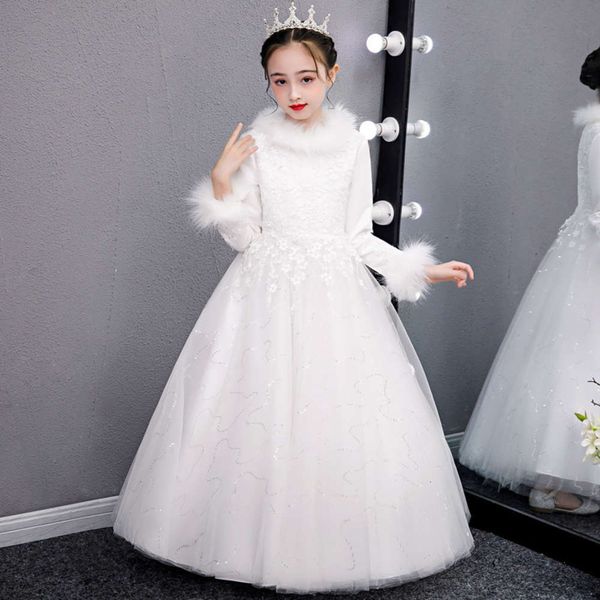 

long children's high end show girl's walk princs drs zwgrjowv, Red;yellow