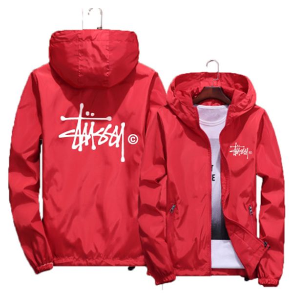 

spring summer new pilot men and women casual windbreaker zipper thin section hooded men's jacket -7xl, Tan;black