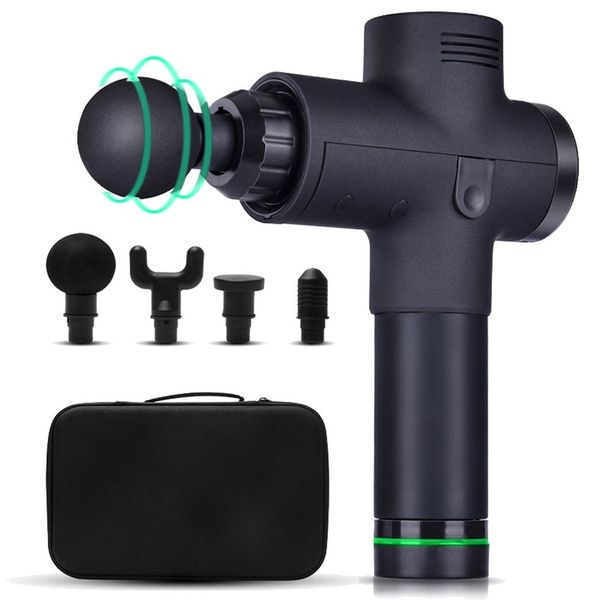 

fascia gun muscle massage gun deep tissue massage gun fitness percussion body massager electric pain relie