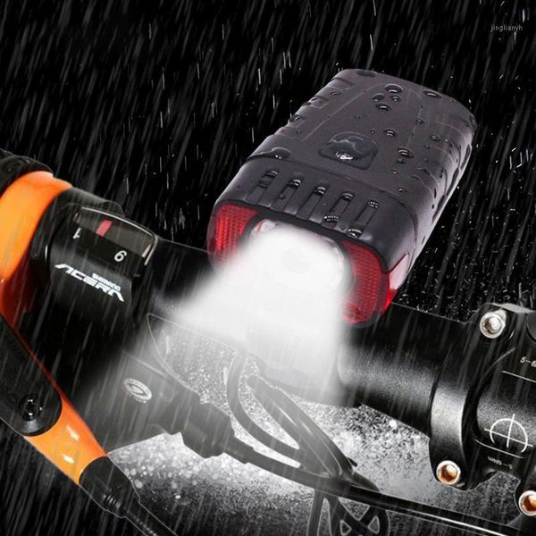 

bike lights bicycle helmet light mountain headlight strong built-in battery usb charging outdoor riding equipment1