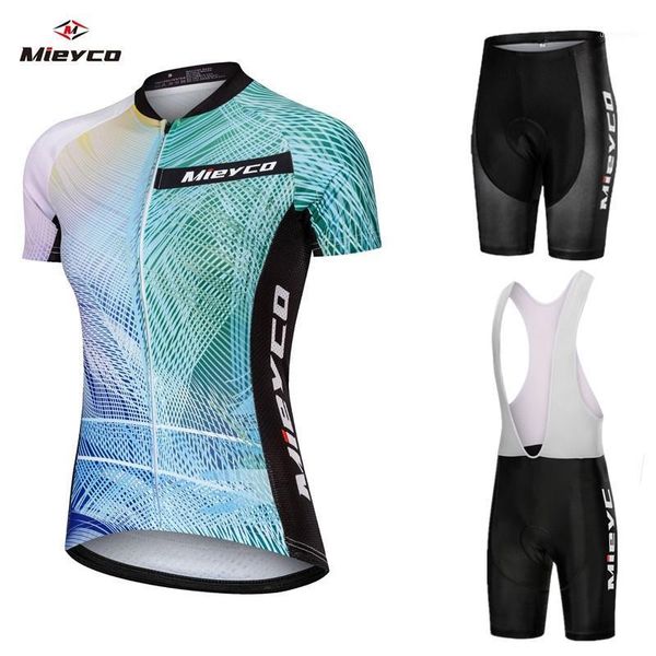

cycling jersey set breathable mtb bicycle cycling clothing mountain bike wear clothes full summer 2020 women sports set1, Black;blue