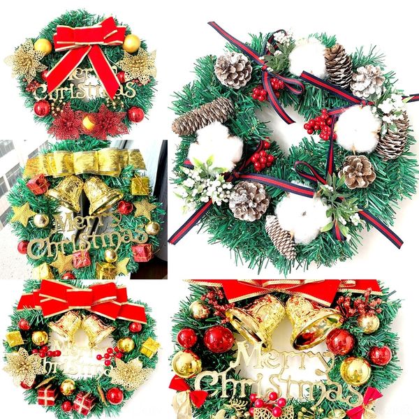 

lbiwz tingzhi 2020 new decoration 30cm wreath wreath l decoration pendant flowers christmas flowers flower christmas pendant xuxff