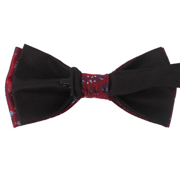 

for business tie classic shirts men bowtie wedding floral bow ties butterfly suits cravats jacquard bowties 6vpw, Black;gray