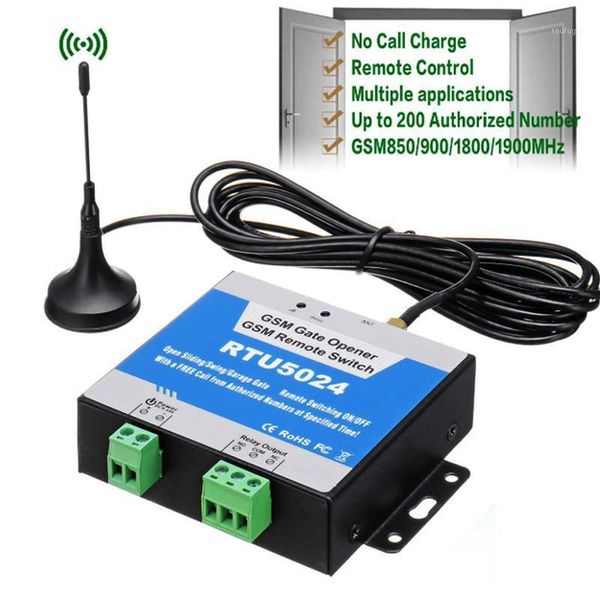 

fingerprint access control rtu5024 gsm relay sms call remote controller gate opener switch for home appliance ( rtu 5024 ) parking systems1