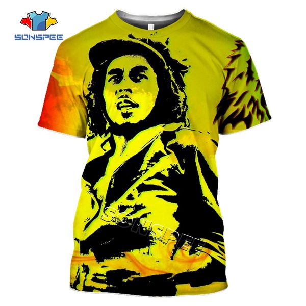 

men clothing summer bob marley 3d print shirts horror horror hentai men clothing