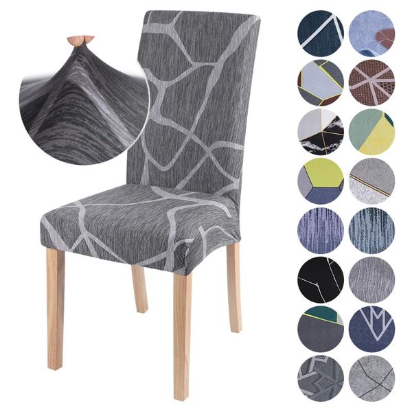 

elastic stretch dining chair cover removable slipcovers protector anti-dust furniture decor for wedding banquet party 1/2/4/6pcs
