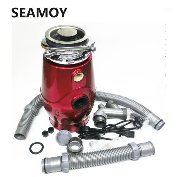 

food waste disposers factory price kitchen garbage disposal crusher stainless steel grinder material with air switch1