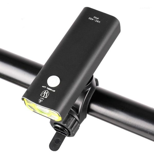 

bike lights 400 lumen usb rechargeable headlight mtb cycling light built-in battery bicycle lamp for safety night riding1