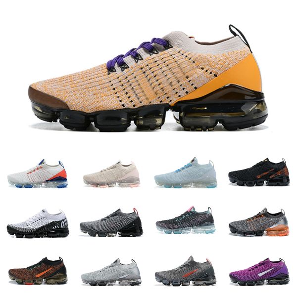 

fast shipping fly 3.0 knit 2.0 vapores triple men running shoes zebra earth womens breathable designer maxes sports air sneakers trainers