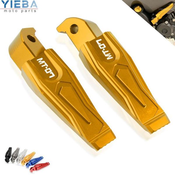 

motorcycle accessories folding rearset foot pegs aluminum moto parts for mt07 mt-07 mt 07 2013 2014 2015 2016 2017-20181