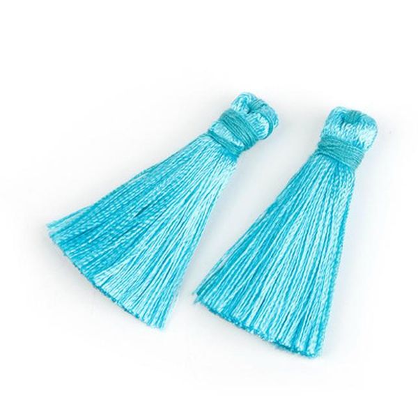 

10pcs 3.5cm полиэстер шелк кисточкой crafts кисть для серьга шарма изготовление сати кисточки подвеска diy ювелирные аксессуары ручной работ, Black