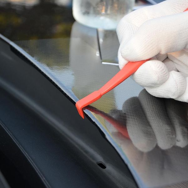 

foshio razor scraper sticker remover carbon fiber vinyl film cutter car wrap tools kit suede squeegee magnet scraper window tint h jllavx