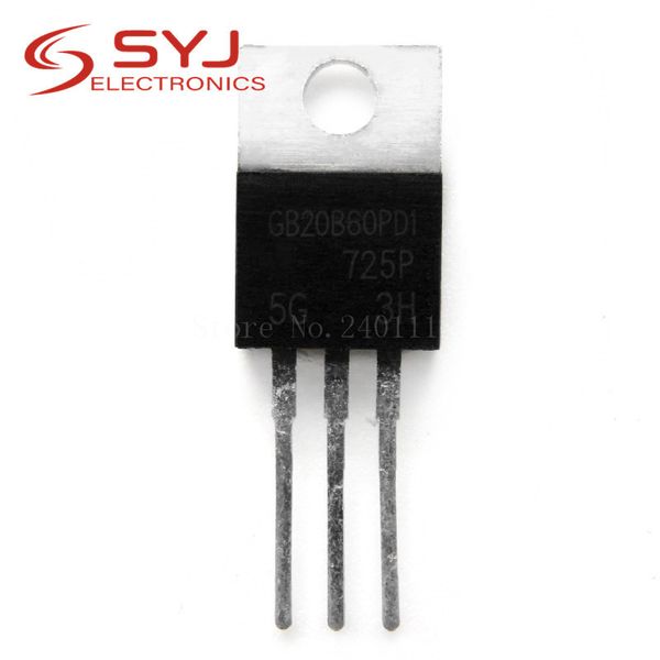 

10pcs / lot irgb20b60pd1 zu-220 600v 40a new original in stock