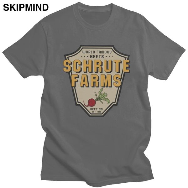 

vintage male dwight schrute farms short sleeve classic casual the office tv show usa slim fit sport hooded sweatshirt hoodie t shirt