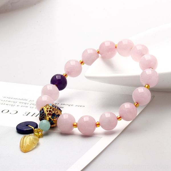 

j6bcc horse bracelet pendant hand string madagascar pink burnt blue spherical diy wax pendant tm round bead pink crystal diy crystal tmhms s, Golden;silver