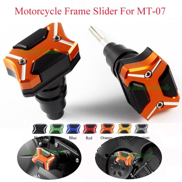 

for mt09 mt-09 motorcycle falling protection frame slider fairing guard anti crash pad protector motorbike accessiores