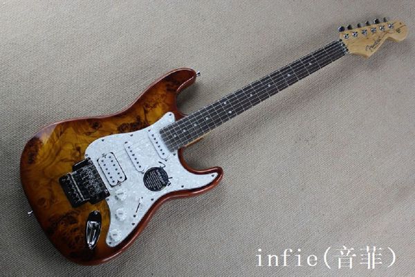 

wholesale custom body stratocaster chrome tremolo floyd rose electric guitar