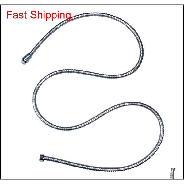 

2m flexible stainless steel chrome standard hose shower head bathroom hose water hoses pip qylqmj new_dhbest