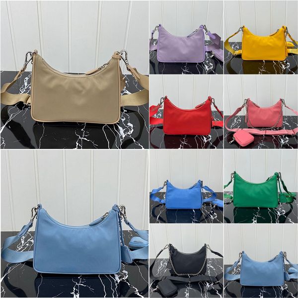 

selling designers hobo nylon shoulder bags handbag fashion bag handbag luxurys wallet saddle bags three piece combination bags